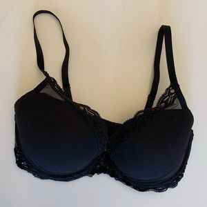 Natori Feathers Bra - Black - 34DD